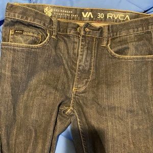 RVCA Leo Romero Signature Pant Raw Denim 30